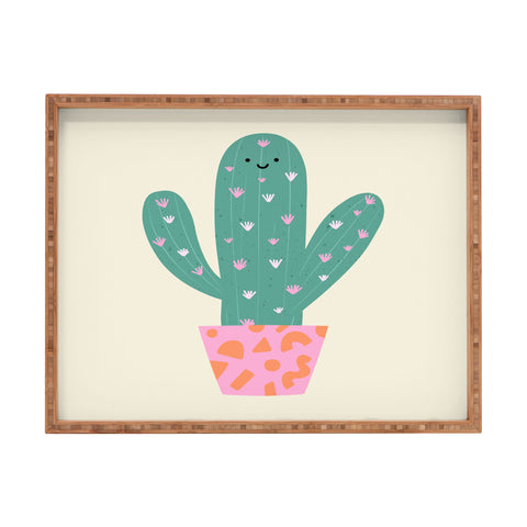 Melissa Donne Happy Cactus Rectangular Tray