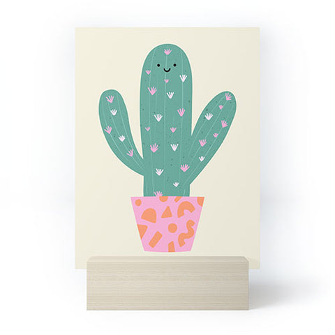 Melissa Donne Happy Cactus Mini Art Print