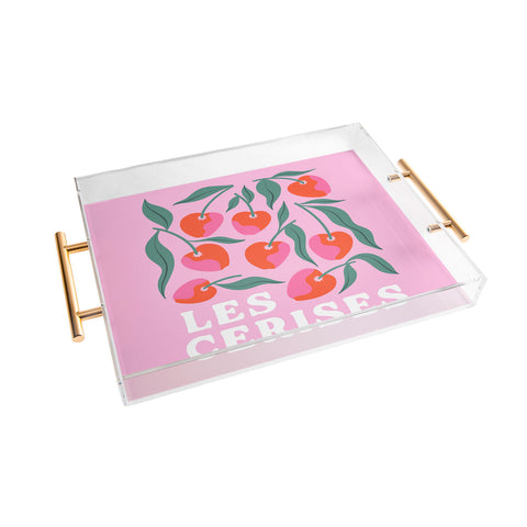 Melissa Donne Les Cerises Acrylic Tray