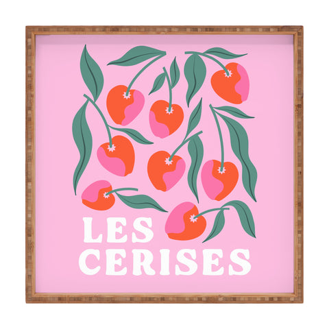 Melissa Donne Les Cerises Square Tray