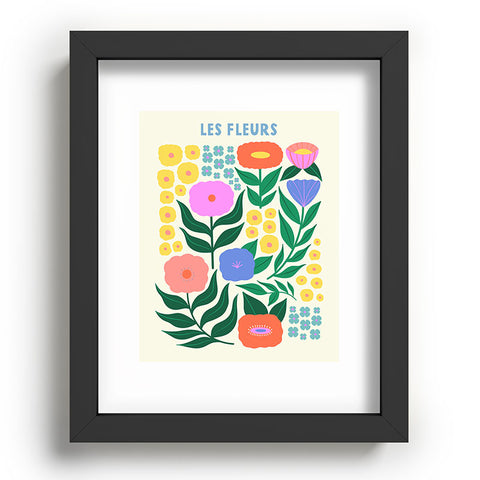 Melissa Donne Les Fleurs I Recessed Framing Rectangle