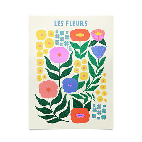 Melissa Donne Les Fleurs I Poster