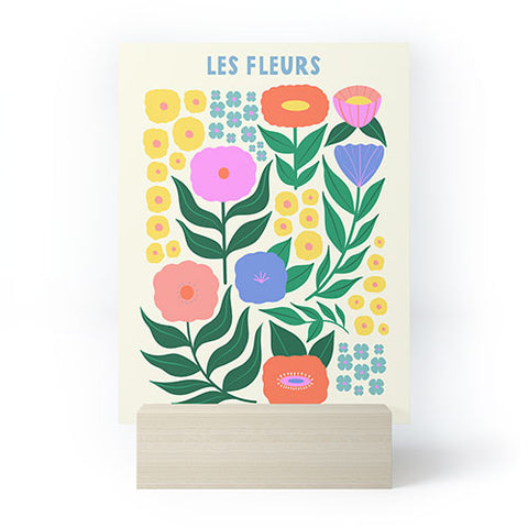Melissa Donne Les Fleurs I Mini Art Print