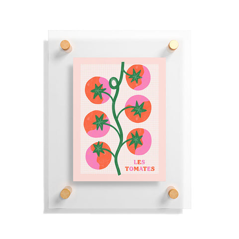 Melissa Donne Les Tomates Floating Acrylic Print