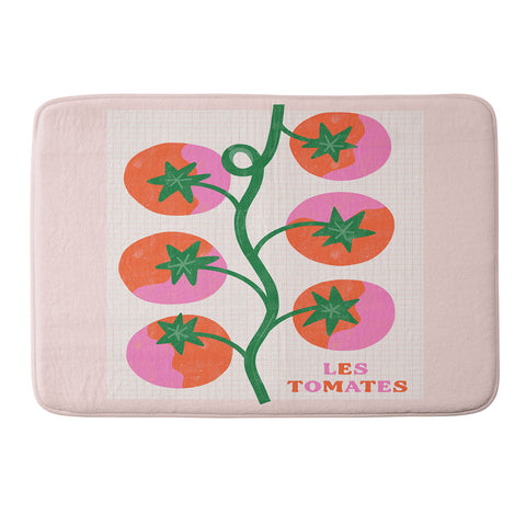 Melissa Donne Les Tomates Memory Foam Bath Mat