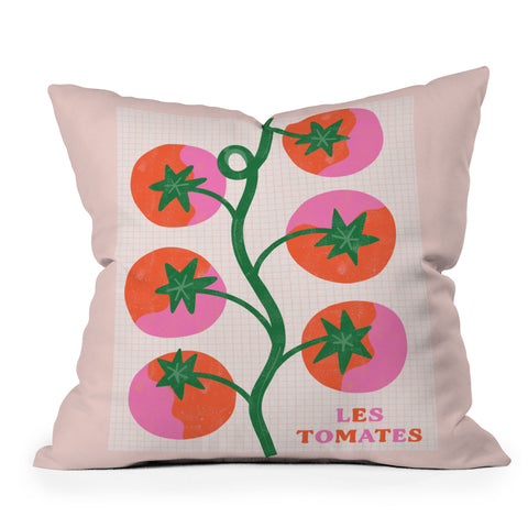 Melissa Donne Les Tomates Throw Pillow