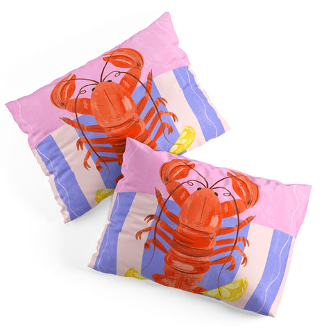 Melissa Donne Lobster with Lemons Pillow Shams