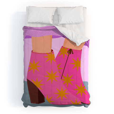 Melissa Donne Party Boots Comforter