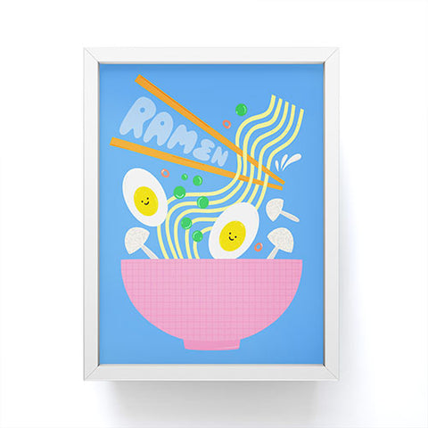 Melissa Donne Ramen I Framed Mini Art Print