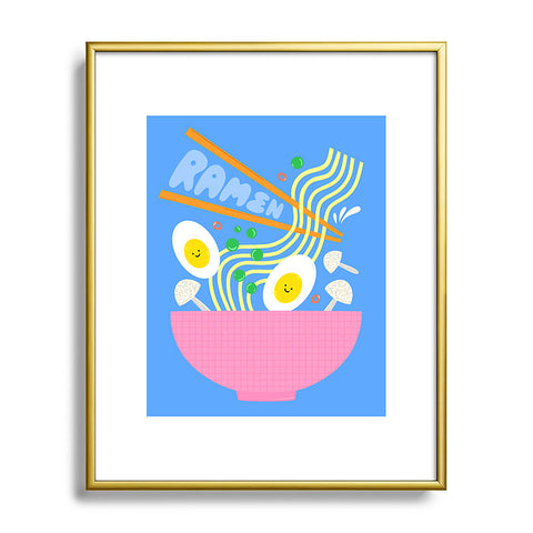 Melissa Donne Ramen I Metal Framed Art Print