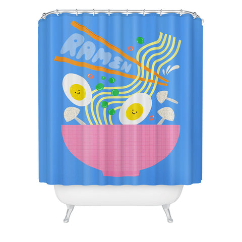 Melissa Donne Ramen I Shower Curtain