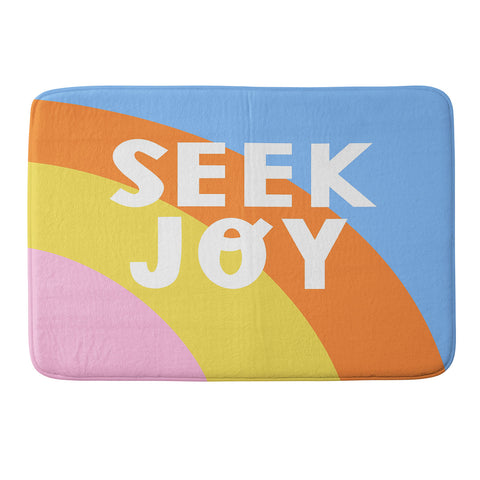 Melissa Donne Seek Joy Memory Foam Bath Mat