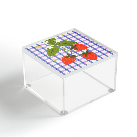 Melissa Donne Strawberries and Stars Acrylic Box