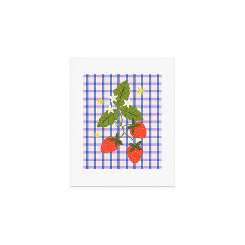 Melissa Donne Strawberries and Stars Art Print