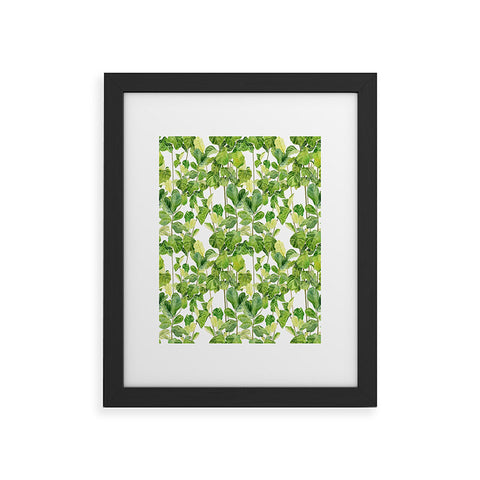 Melly Terpening Fiddle Leaves Fig Watercolor Framed Art Print