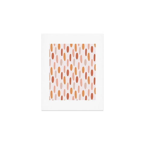 Menina Lisboa Autumnal Dots Art Print
