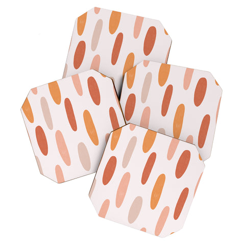 Menina Lisboa Autumnal Dots Coaster Set