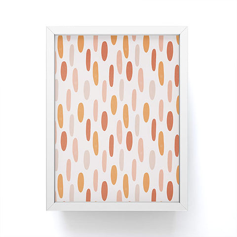 Menina Lisboa Autumnal Dots Framed Mini Art Print