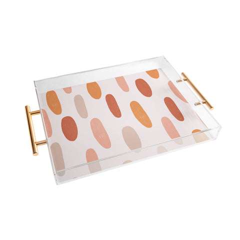Menina Lisboa Autumnal Dots Acrylic Tray