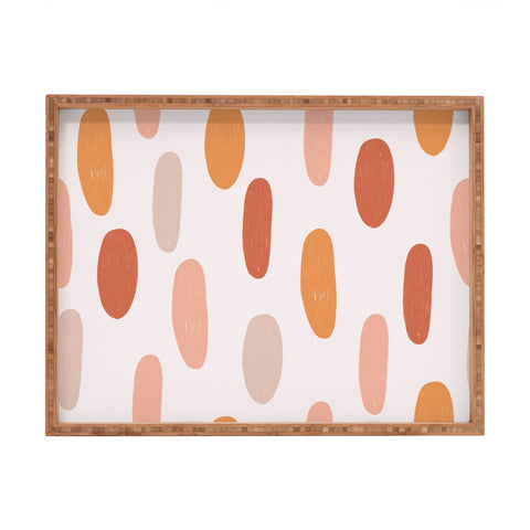 Menina Lisboa Autumnal Dots Rectangular Tray