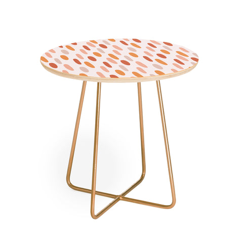 Menina Lisboa Autumnal Dots Round Side Table