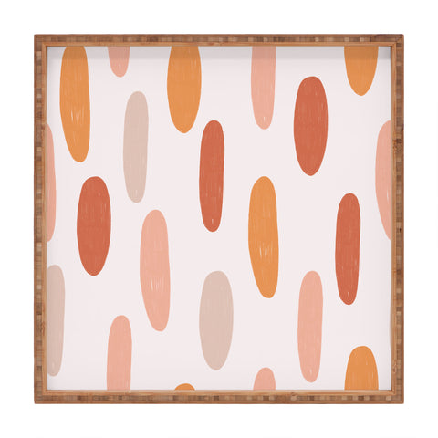 Menina Lisboa Autumnal Dots Square Tray