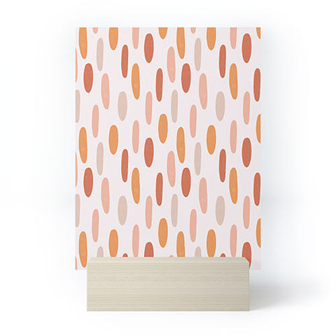 Menina Lisboa Autumnal Dots Mini Art Print
