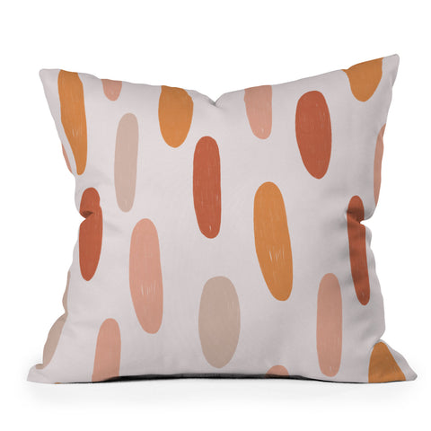 Menina Lisboa Autumnal Dots Outdoor Throw Pillow