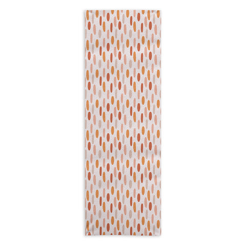 Menina Lisboa Autumnal Dots Yoga Towel
