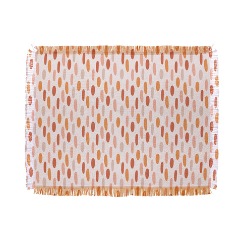 Menina Lisboa Autumnal Dots Throw Blanket