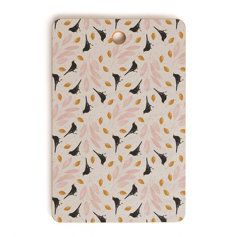 Menina Lisboa Blackbird in the Fall Cutting Board Rectangle