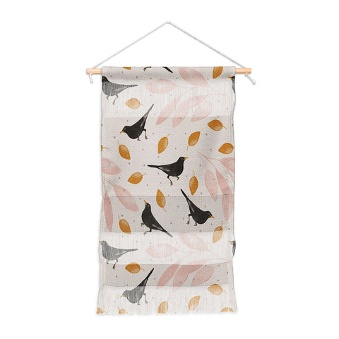 Menina Lisboa Blackbird in the Fall Wall Hanging Portrait