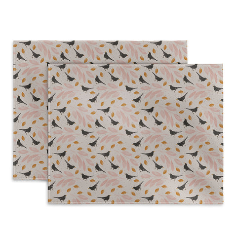 Menina Lisboa Blackbird in the Fall Placemat