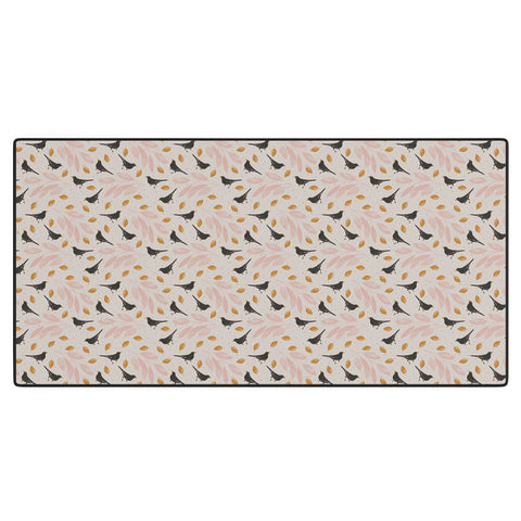 Menina Lisboa Blackbird in the Fall Desk Mat