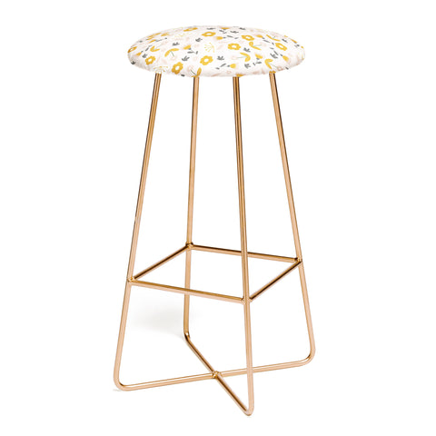 Menina Lisboa Blooms and Blossoms Bar Stool