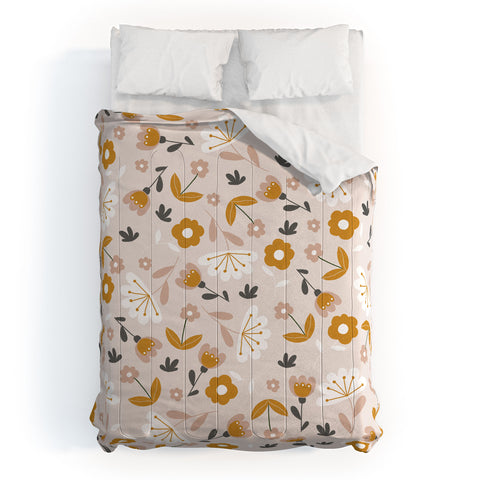 Menina Lisboa Blooms and Blossoms Comforter