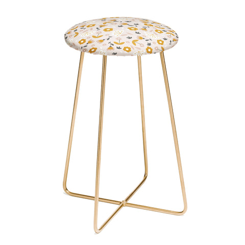 Menina Lisboa Blooms and Blossoms Counter Stool