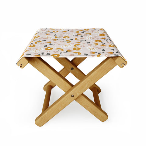 Menina Lisboa Blooms and Blossoms Folding Stool
