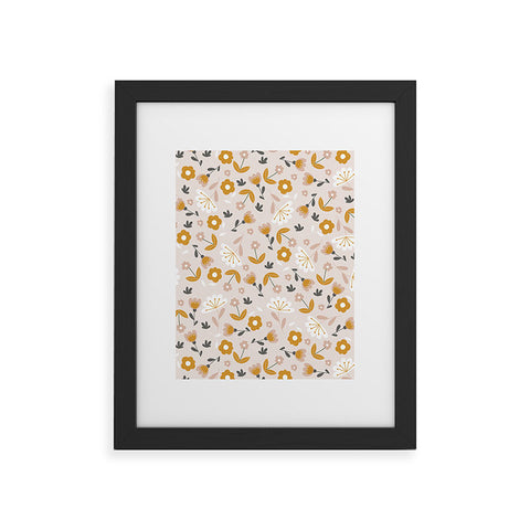 Menina Lisboa Blooms and Blossoms Framed Art Print