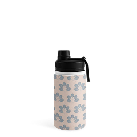 Menina Lisboa Blue Leaves Water Bottle