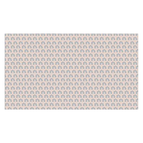 Menina Lisboa Blue Leaves Tablecloth