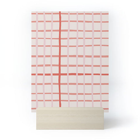 Menina Lisboa Candy Valentine Stripes Mini Art Print