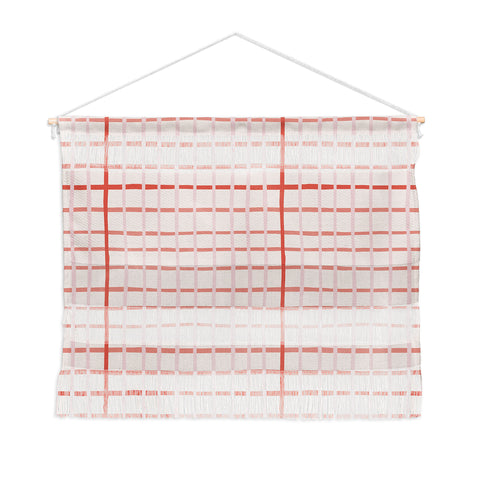 Menina Lisboa Candy Valentine Stripes Wall Hanging Landscape