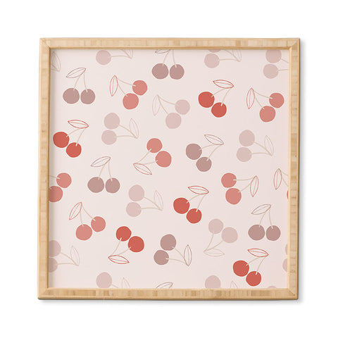 Menina Lisboa Cherry Valentine Framed Wall Art