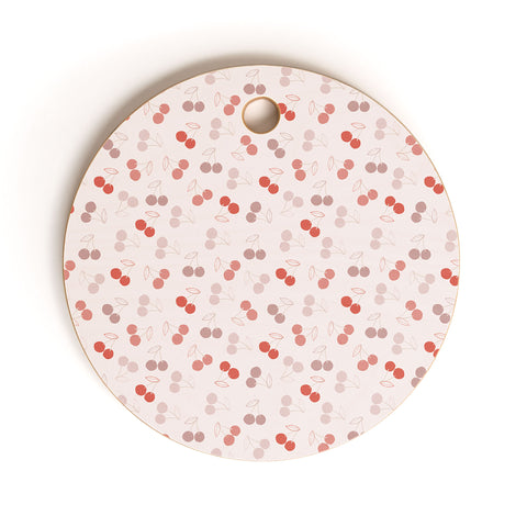 Menina Lisboa Cherry Valentine Cutting Board Round