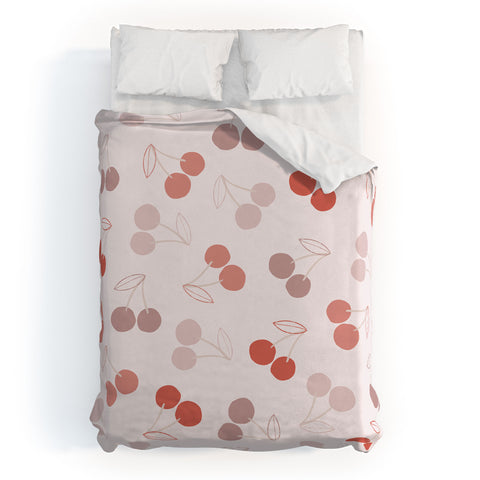 Menina Lisboa Cherry Valentine Duvet Cover