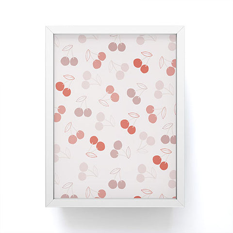 Menina Lisboa Cherry Valentine Framed Mini Art Print