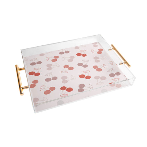 Menina Lisboa Cherry Valentine Acrylic Tray