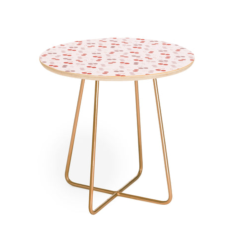 Menina Lisboa Cherry Valentine Round Side Table