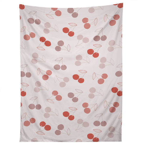 Menina Lisboa Cherry Valentine Tapestry